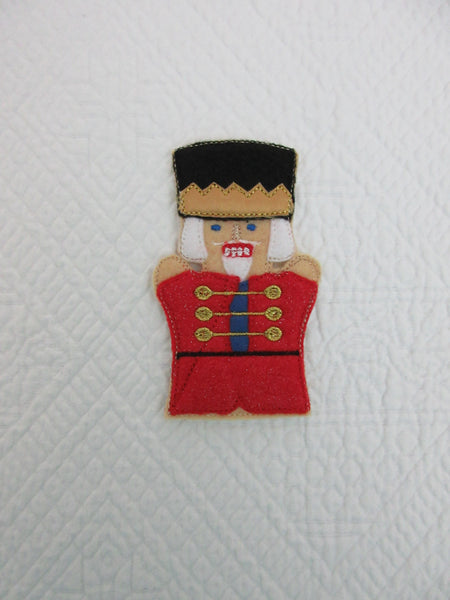 Nutcracker Doll Finger Puppet