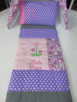 Personalized Ladybug Sleeping Bag for Girls