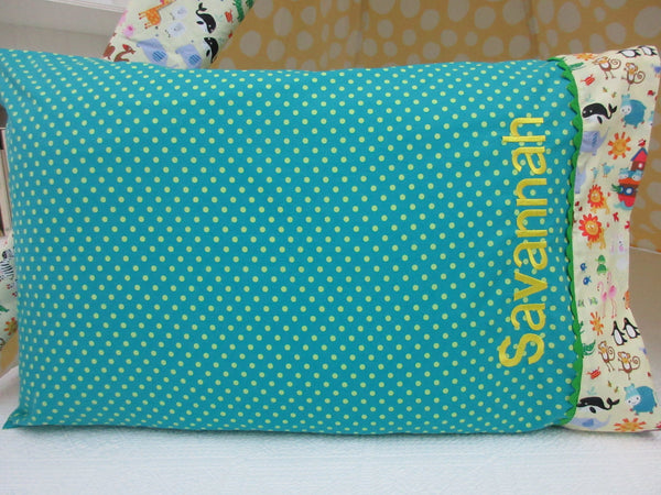 Personalized Noah's Ark Pillowcase