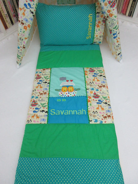 Personalized Noah's Ark Sleeping Bag for Kids