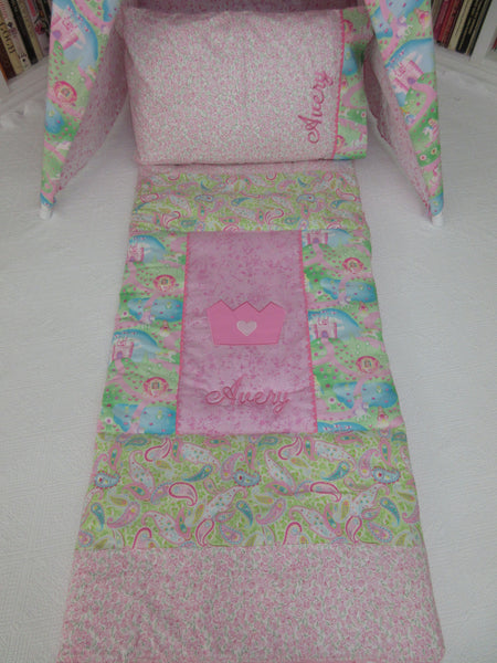 Personalized Princess Sleeping Bag for Girls