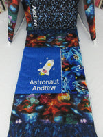 Personalized Spaceship Sleeping Bag for Boys