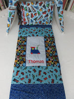 Personalized Train Sleeping Bag for Boys
