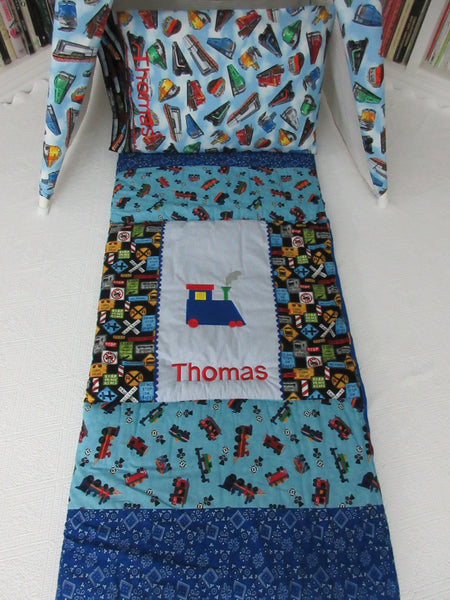 Train Sleeping Bag Mommy Made It For Me