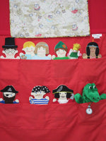 Pirate Doorway Puppet Theater and Puppets