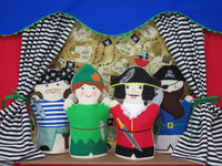 Pirate Doorway Puppet Theater Stage