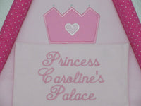 Princess Doll Tent Name Plaque