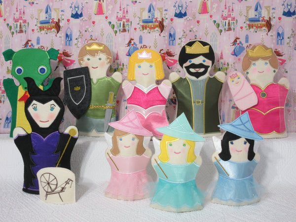 Sleeping Beauty Puppet Set