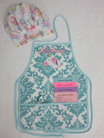 Handmade Personalized Kids Cooking Apron Girls Unicorn